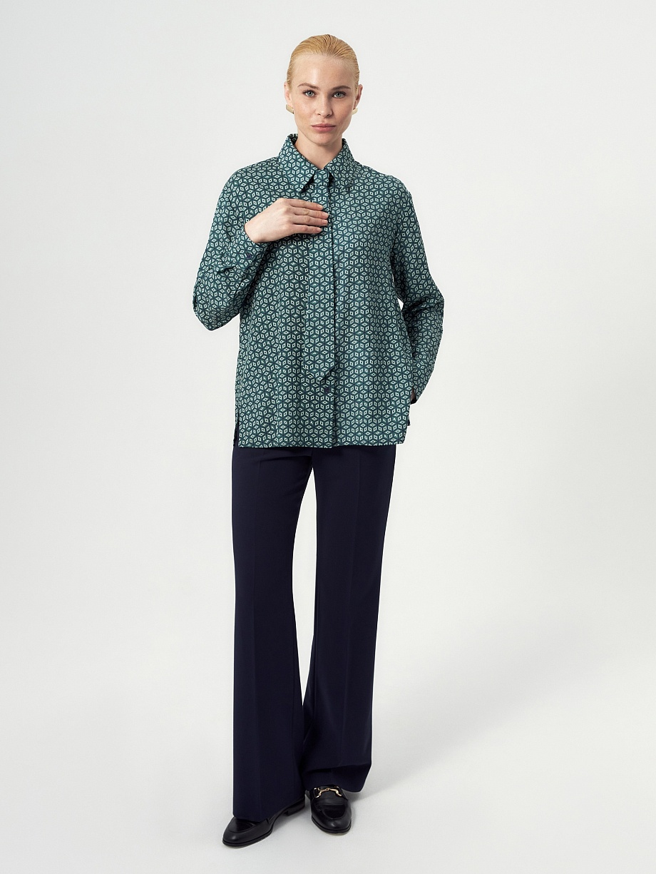 Блуза из 100% вискозы