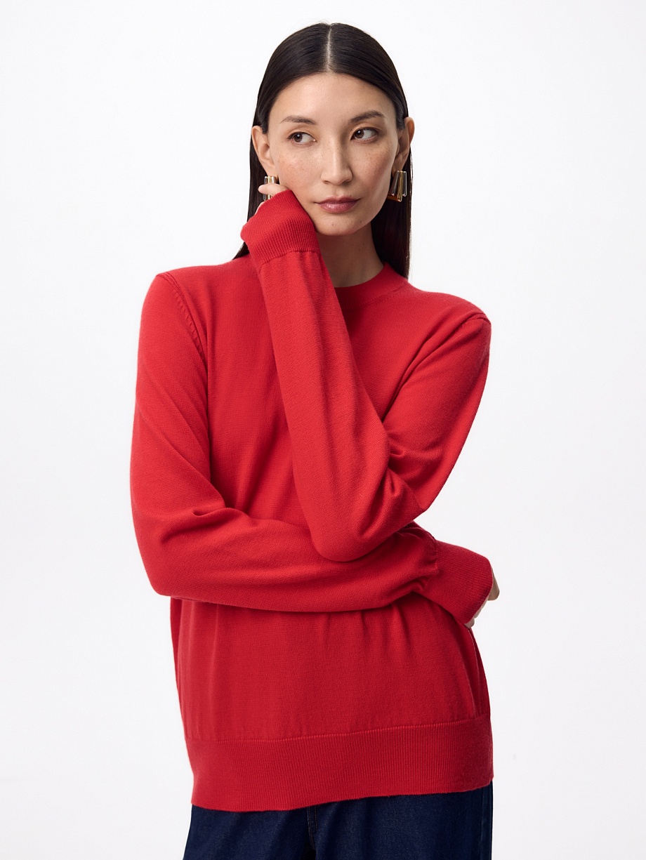 Джемпер из шерсти мериноса и кашемира