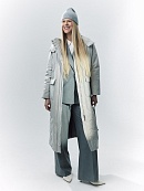 Стеганое зимнее пальто с мембраной и капюшоном POMPA арт.1013930i60891