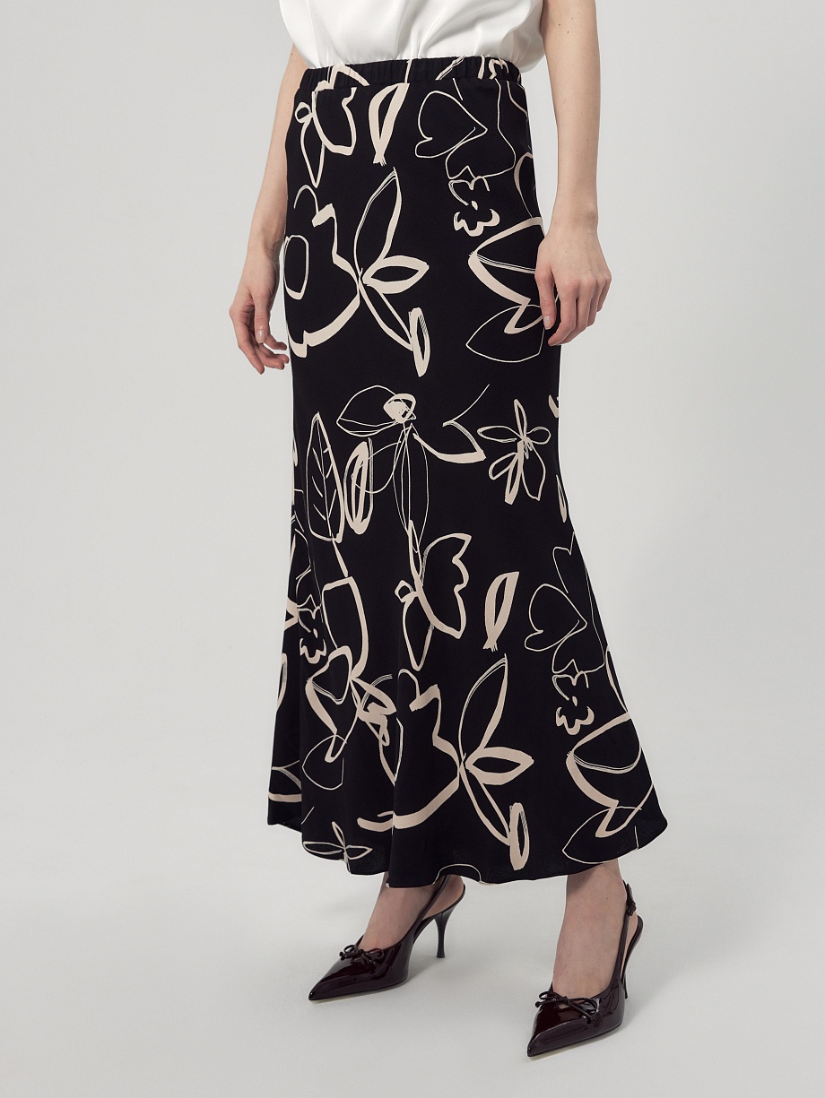 Юбка макси из 100% вискозы