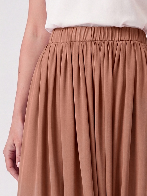 Асимметричная юбка-баллон