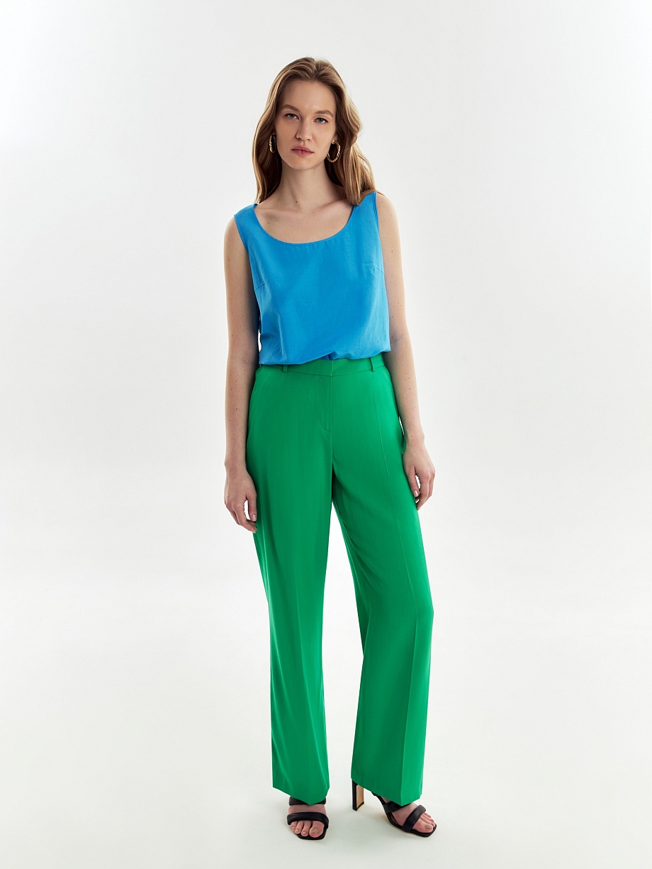 Широкие брюки из мягкой вискозы