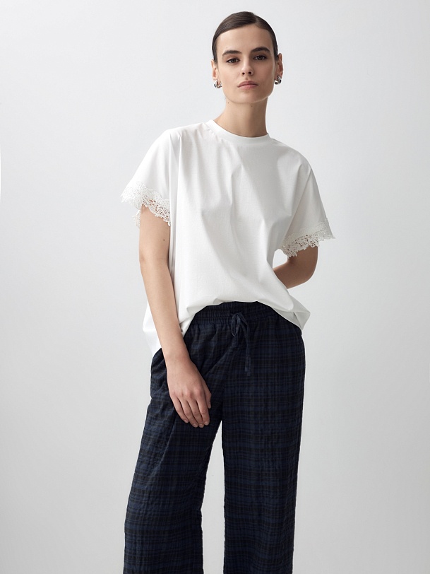 Футболка из мерсеризированного хлопка