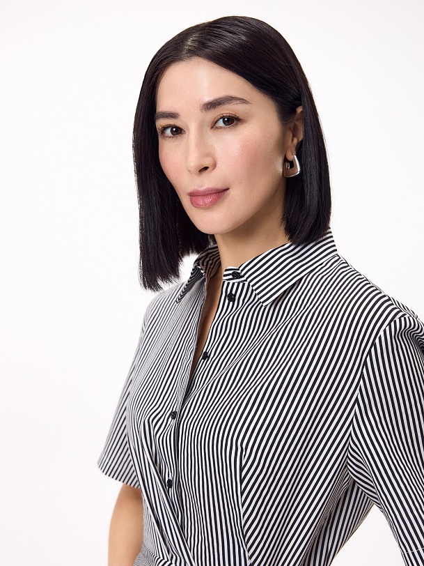 Платье на запах из лиоцелла