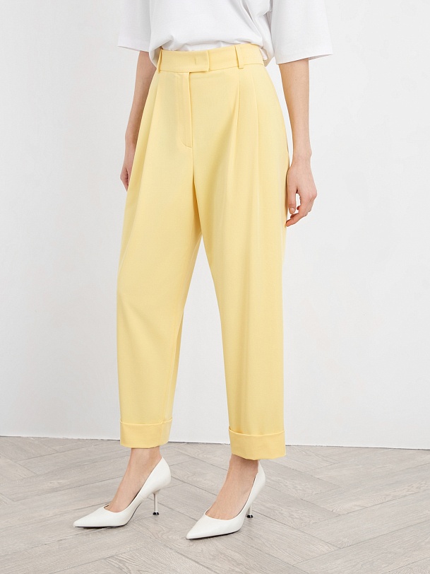 Женские укороченные брюки