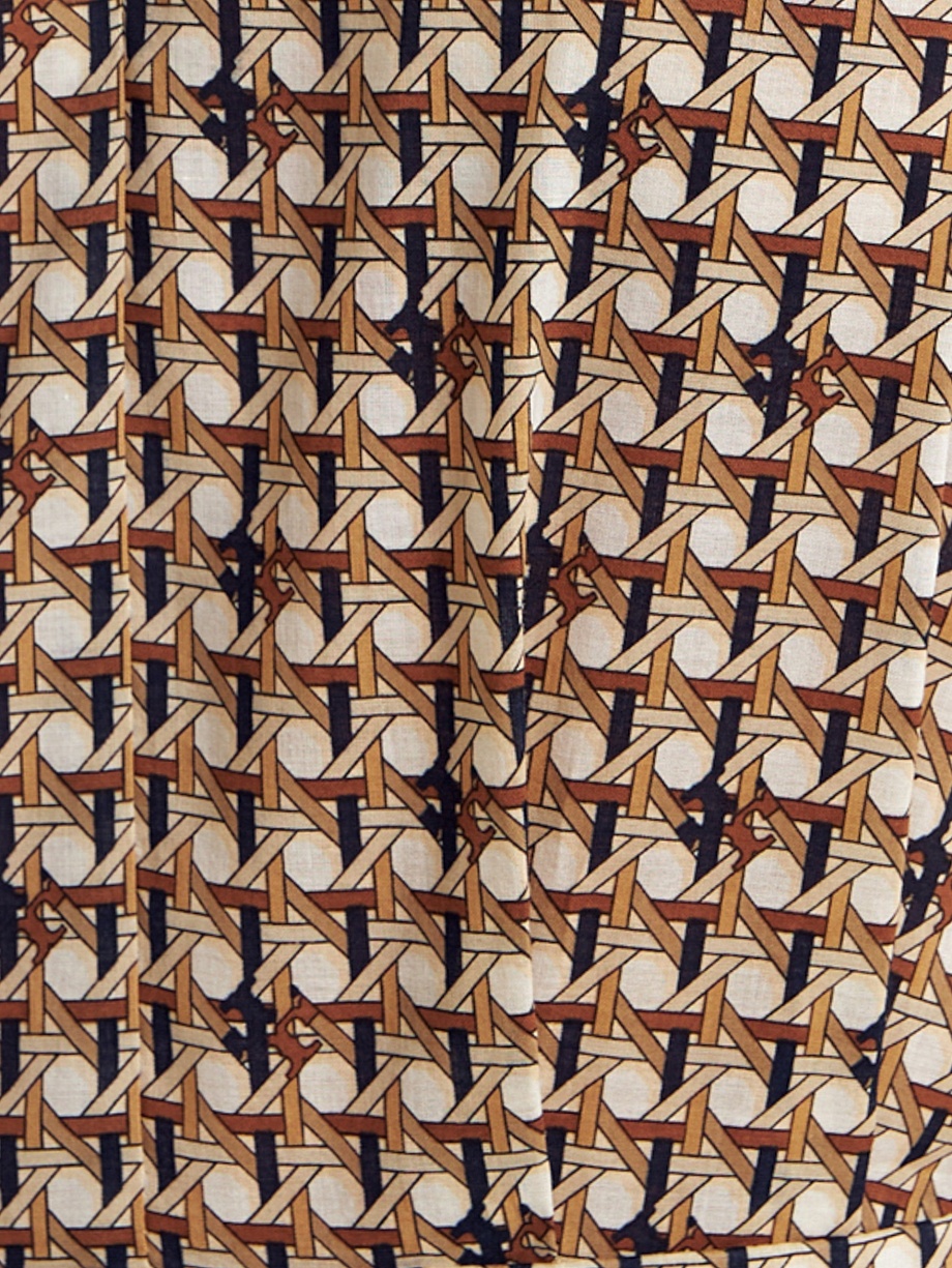 Платье миди из 100% хлопка