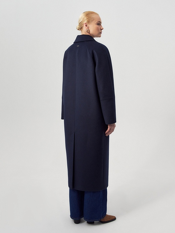 Пальто из шерсти с мембраной и утеплённой спинкой POMPA арт.1016300p90068