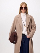 Пальто из шерсти с мембраной и утеплённой спинкой POMPA арт.1016180p90087