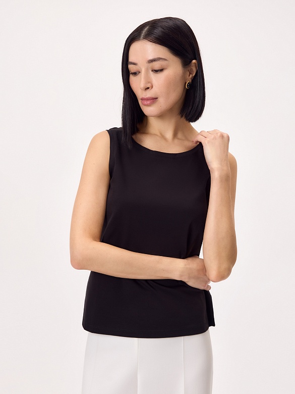 Базовый топ из 100% мерсеризированного хлопка POMPA арт.5173601jr0299