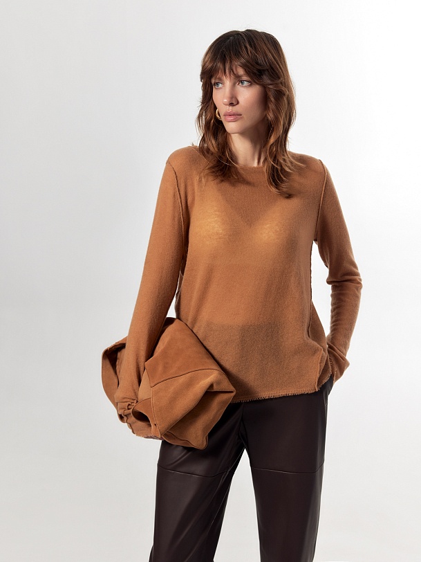 Вязаный джемпер из 100% кашемира