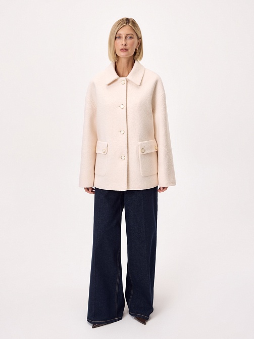 Полупальто из шерсти с мембраной