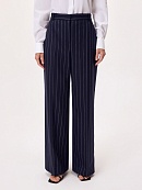 Брюки из костюмной ткани с полосками люрекса POMPA арт.3111150se0190