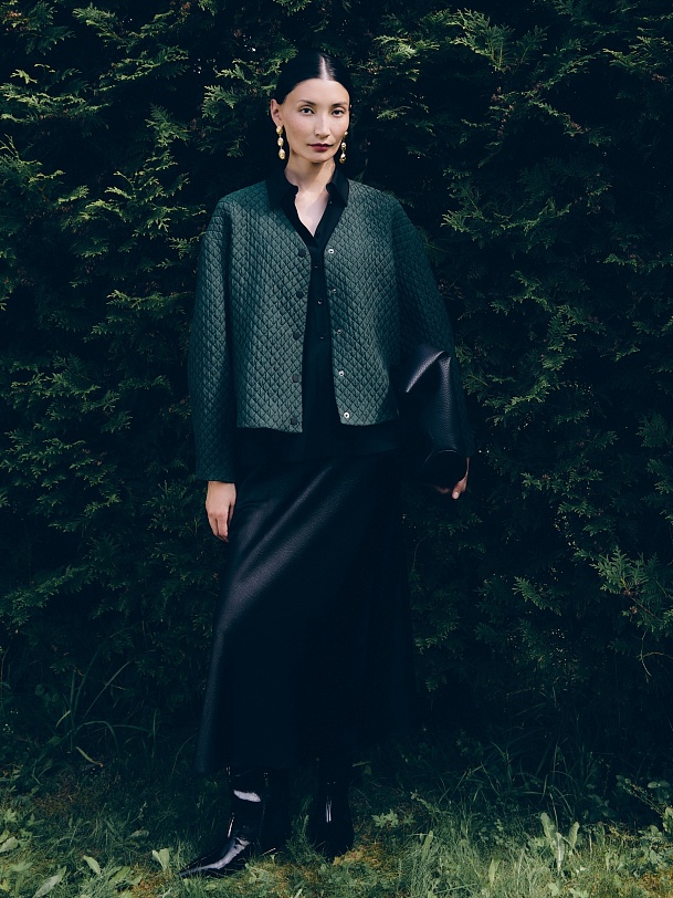 Стеганый жакет