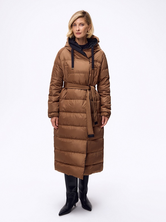 Пуховик двусторонний с утеплителем 90% пух и 10% перо POMPA арт.1016330i60032