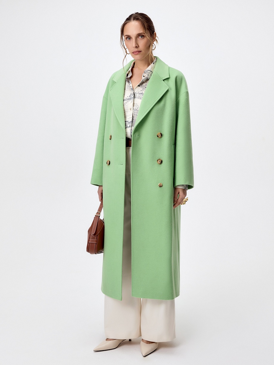 Пальто из шерсти с мембраной