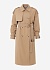 Классический женский бежевый тренч POMPA арт.3034451i00007