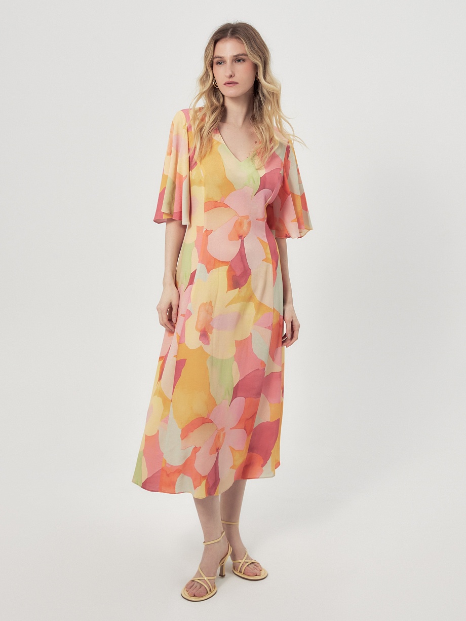 Летнее платье из 100% вискозы