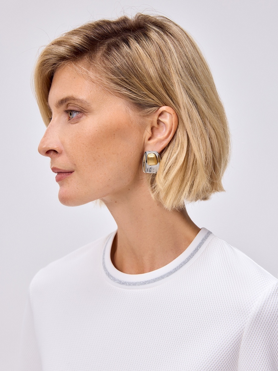 Джемпер из фактурного трикотажа