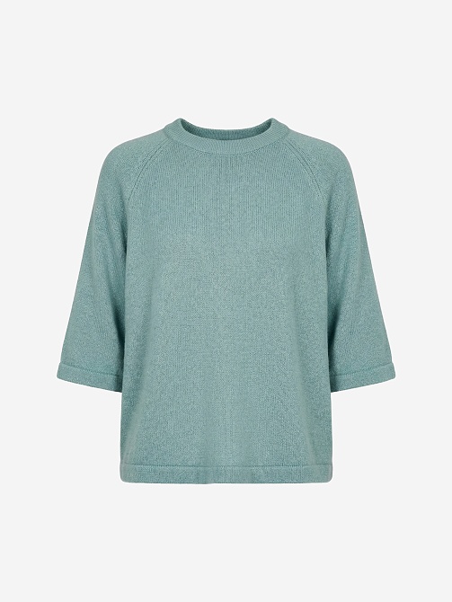 Джемпер из смесовой пряжи с ангорой и люрексом