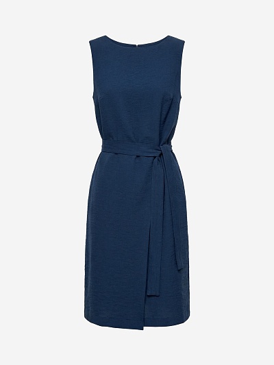 Платье на запах из вискозной ткани POMPA