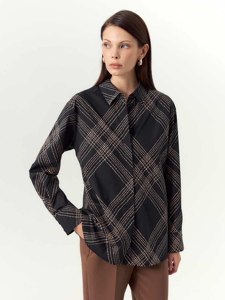 Блуза из хлопка