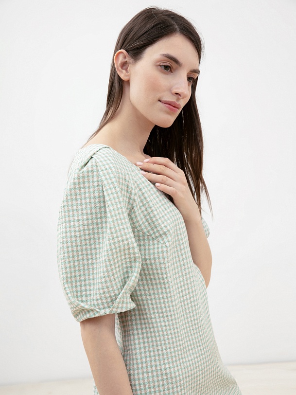 Летнее платье из хлопка