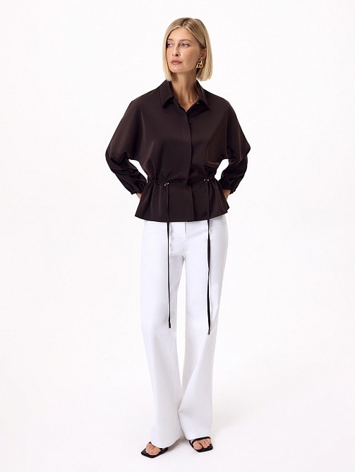 Блуза на кулисе