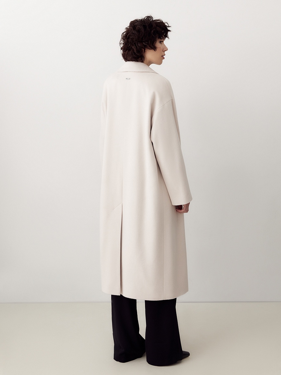 Шерстяное пальто с мембраной