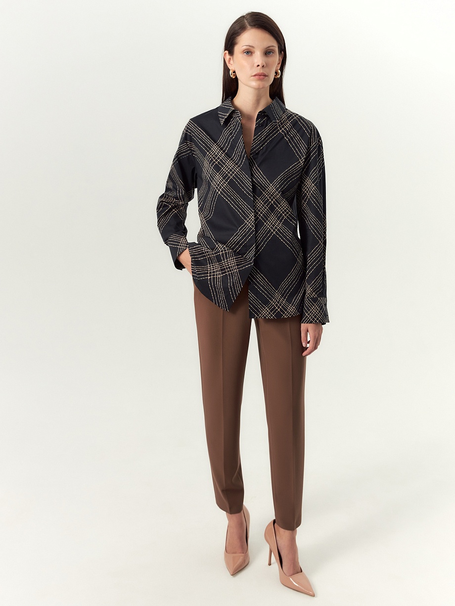 Блуза из хлопка