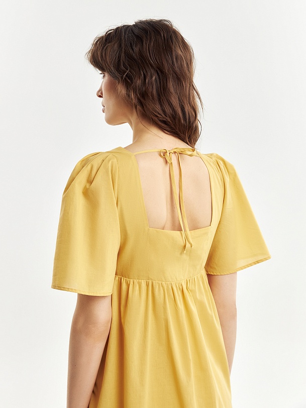 Свободное платье из 100% хлопка