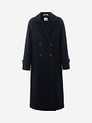 Пальто из шерсти и шелка с мембраной и утеплённой спинкой POMPA арт.1015973p90064