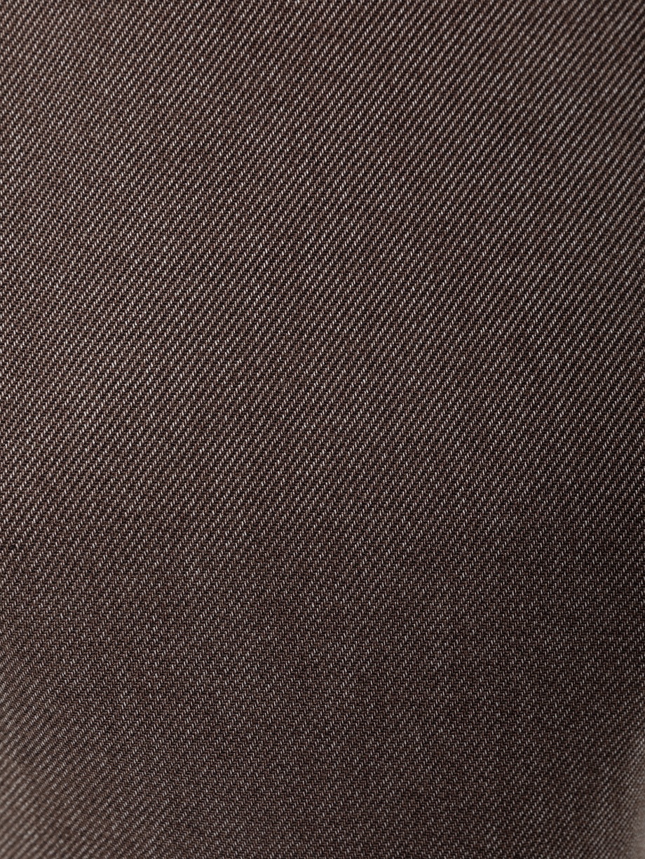 Приталенное платье миди из костюмной ткани