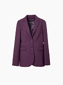 Прямой однобортный удлиненный жакет  POMPA арт.1100501sg0172