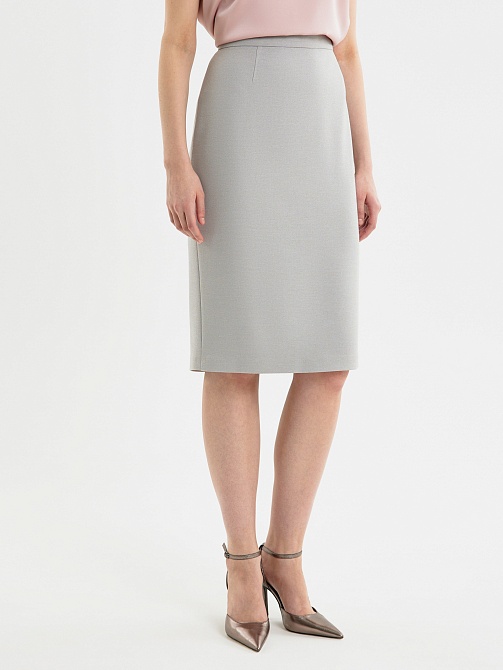Юбка-карандаш из костюмной ткани