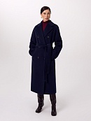 Пальто из шерсти и шелка с мембраной и утеплённой спинкой POMPA арт.1015973p90064