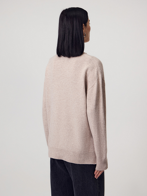 Свитер из шерсти мериноса и кашемира