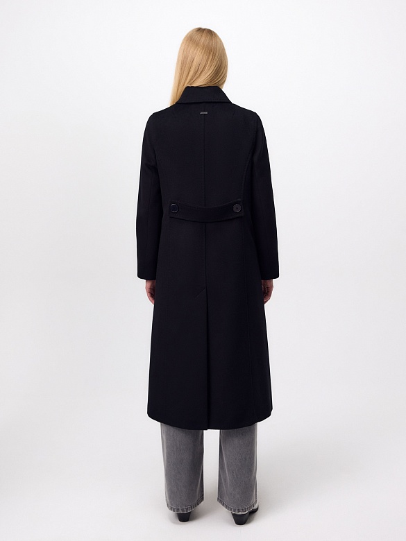 Пальто из шерсти с мембраной и утеплённой спинкой POMPA арт.1016001p90099