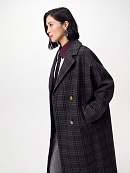 Пальто из шерсти с мембраной и утеплённой спинкой POMPA арт.1014909p90090