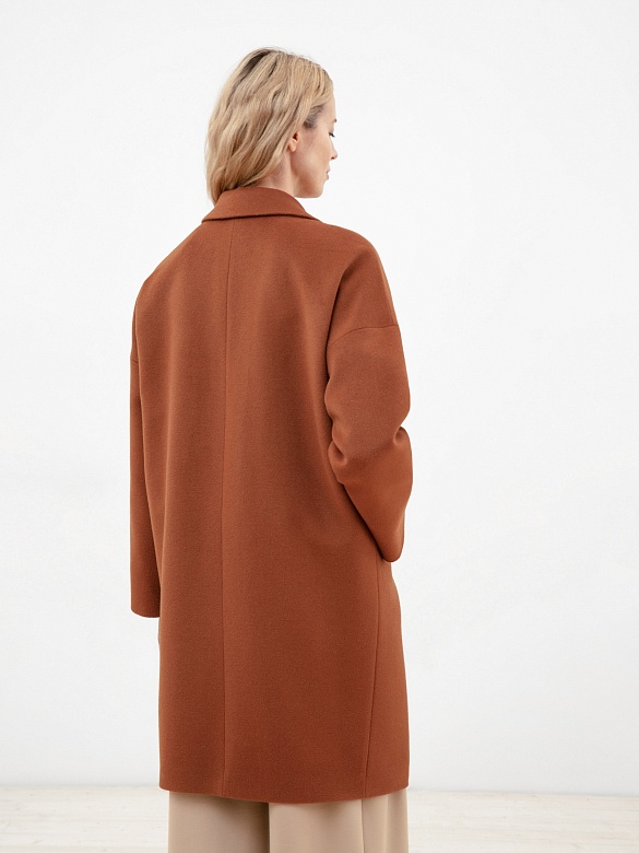 Пальто женское двубортное с мембраной POMPA арт.3011983p10026