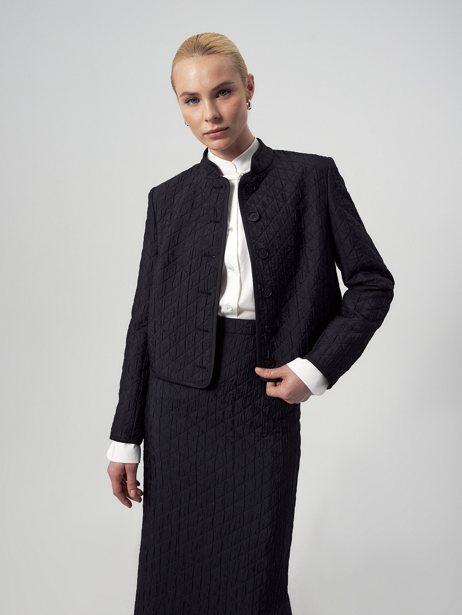 Стеганый жакет