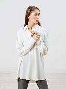 Рубашка женская белая из 100% вискозы POMPA арт.1148091ch0703