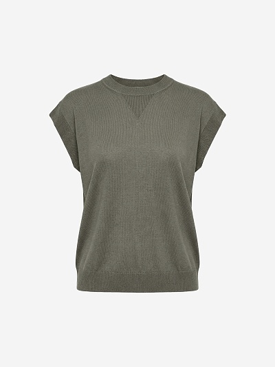 Вязаный джемпер из вискозы POMPA