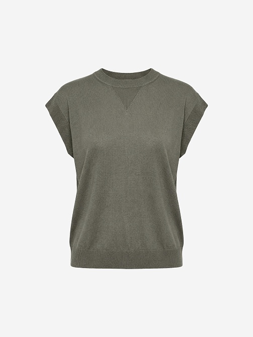 Вязаный джемпер из вискозы