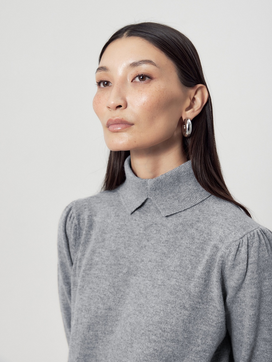 Свитер из шерсти мериноса и кашемира