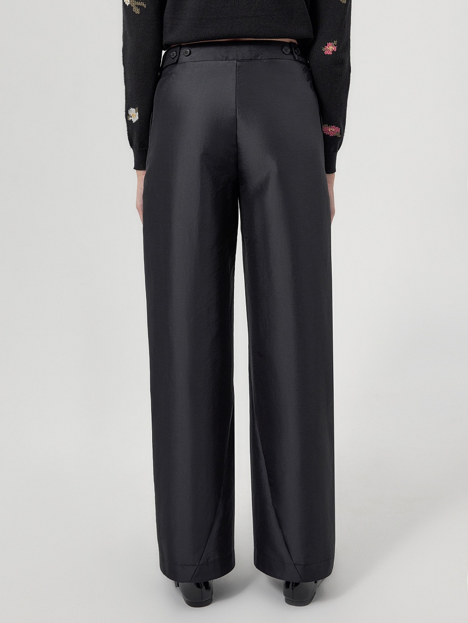 Брюки широкие