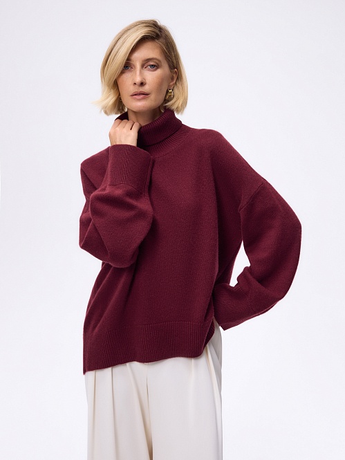 Свитер из 100% кашемира POMPA