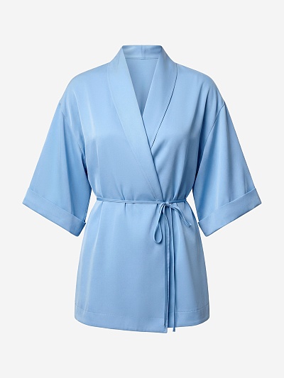 Жакет-кимоно из атласа POMPA