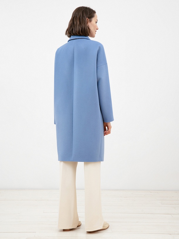 Шерстяное пальто с мембраной