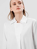 Блузка белая с длинным рукавом POMPA арт.1148120pt0401