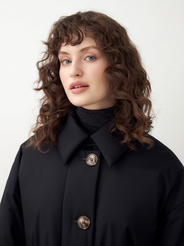 Пальто зимнее утепленное с мембраной